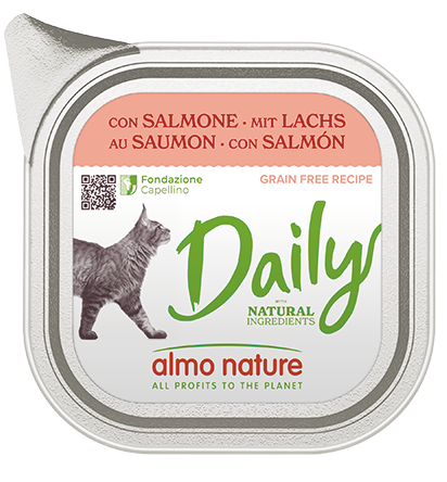Almo Nature Daily Cats - Salmone 100g Almo Nature Daily Cats - Salmone 100g